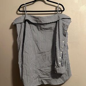 Guest editor off shoulder blouse size L